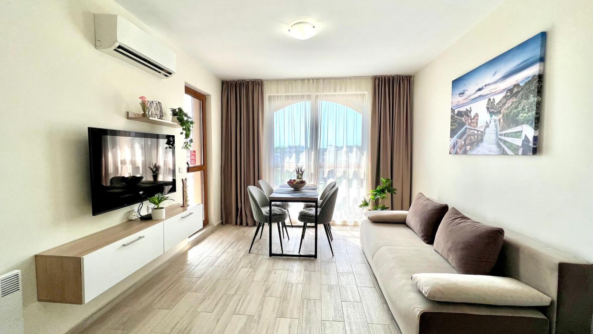 Attractive Family Apartment In Sunny Beach Cascadas Family Resort Eksteriør billede