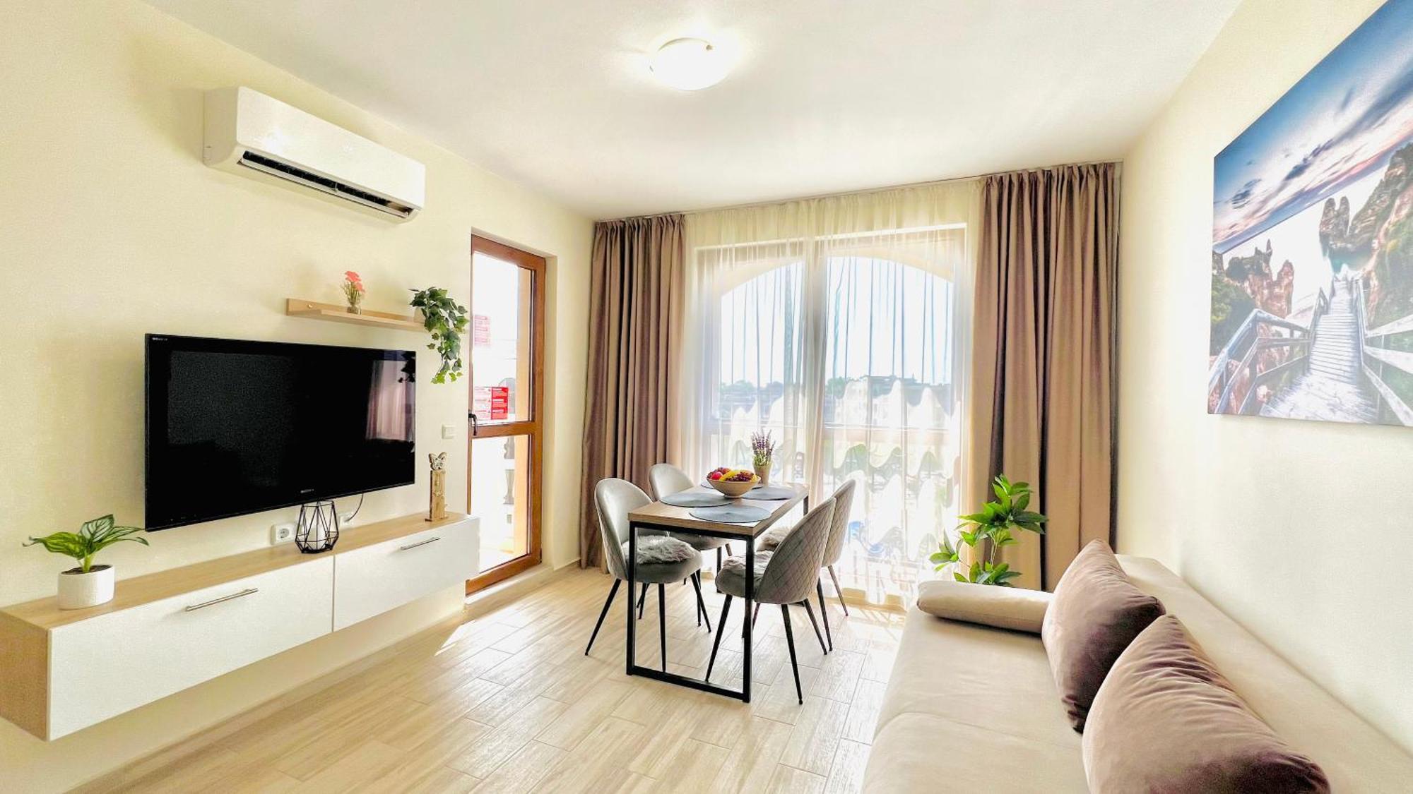 Attractive Family Apartment In Sunny Beach Cascadas Family Resort Eksteriør billede